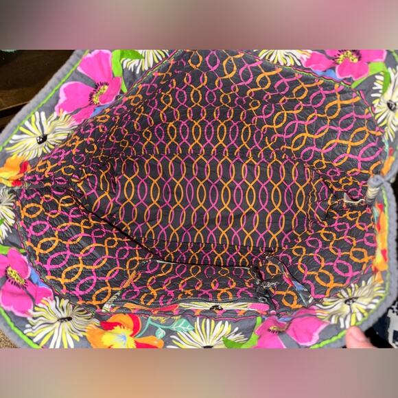 Vera Bradley / Grand Tote / Jazzy Blooms / EUC - Picture 2 of 5